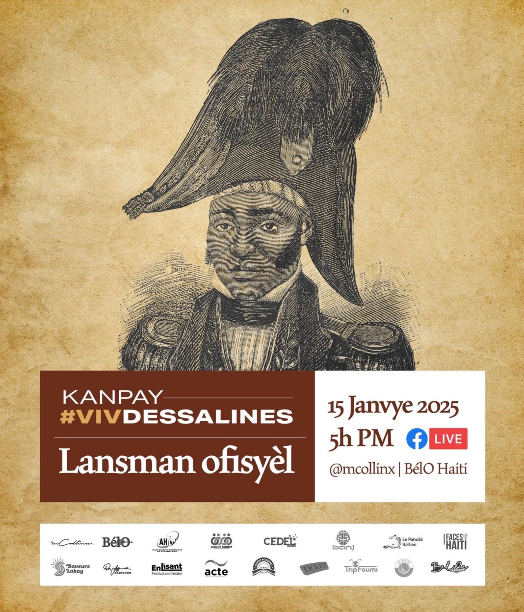 Lancement de la Campagne #VivDessalines pour Honorer Jean-Jacques Dessalines