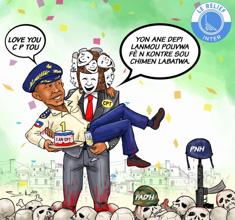 CARICATURE du jour avec Le Relief  Dessinateur : Francisco Silva