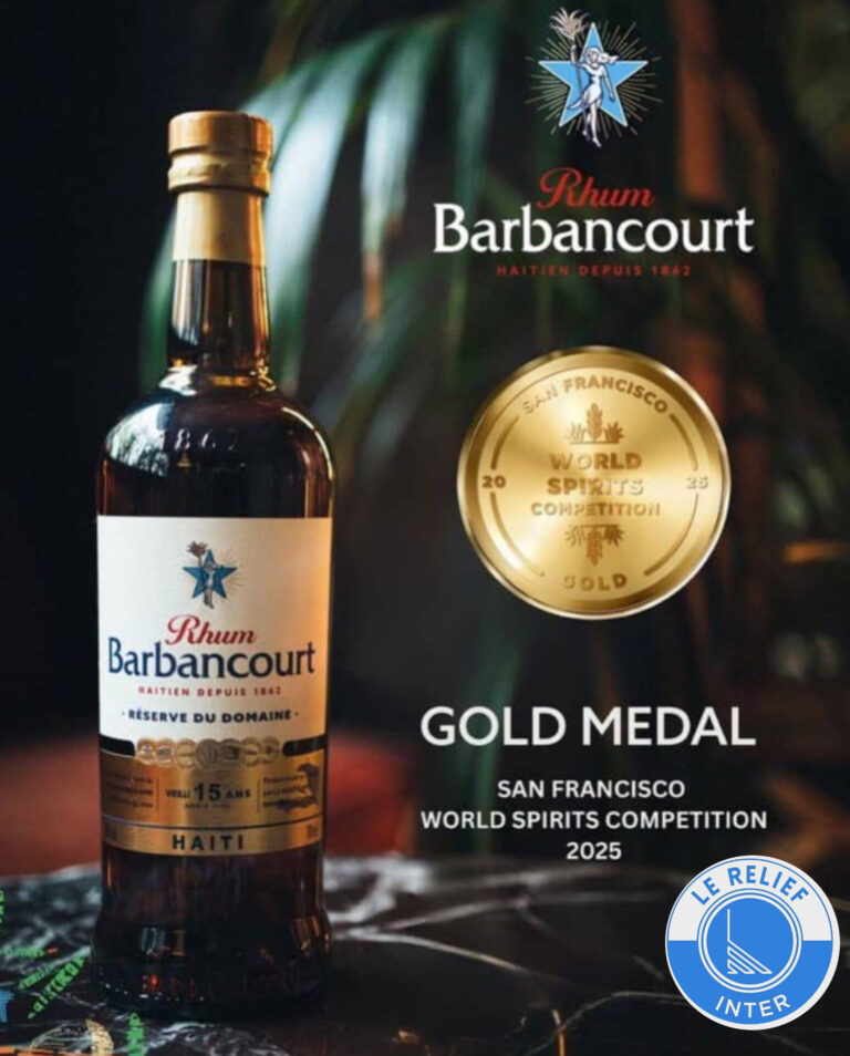 Une nouvelle médaille d&rsquo;or pour le Rhum Barbancourt. Barbancourt a a décroché la médaille au San Francisco Worlds Spririts Competition 2025 ,l’une des plus prestigieuses compétitions de spiritueux au monde selon barbancourtHT