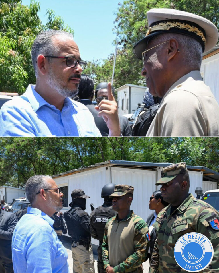 Sécurité : Le Premier ministre Fils-Aimé visite la base des FAd’H à Clercine