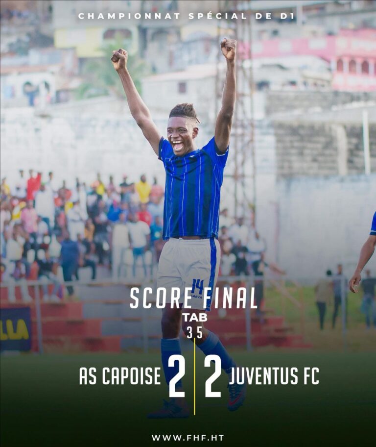 La Juventus des Cayes, reine du Championnat National Spécial de D1