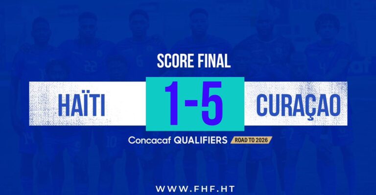 Éliminatoires Mondial 2026 – Groupe C : Haïti humiliée 5-1 par Curaçao, une gifle venue d’une île de 193 000 habitants