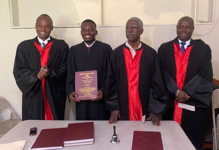 Résumé du mémoire en Droit de Makenson JEAN sur la thématique du déboisement des forêts en Haïti