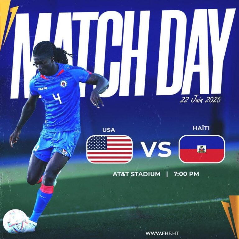 Gold Cup 2025 : Haïti face aux États-Unis pour un dernier espoir de qualification