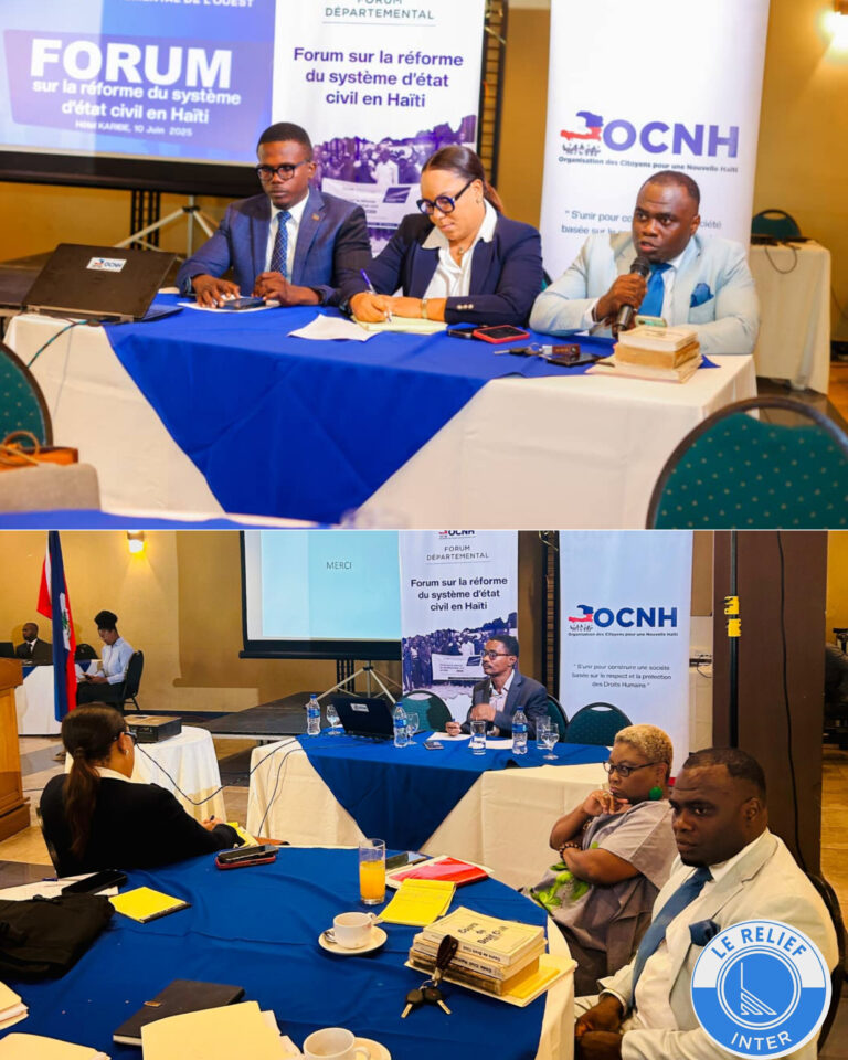 L’OCNH et son plaidoyer pour un état civil modernisé