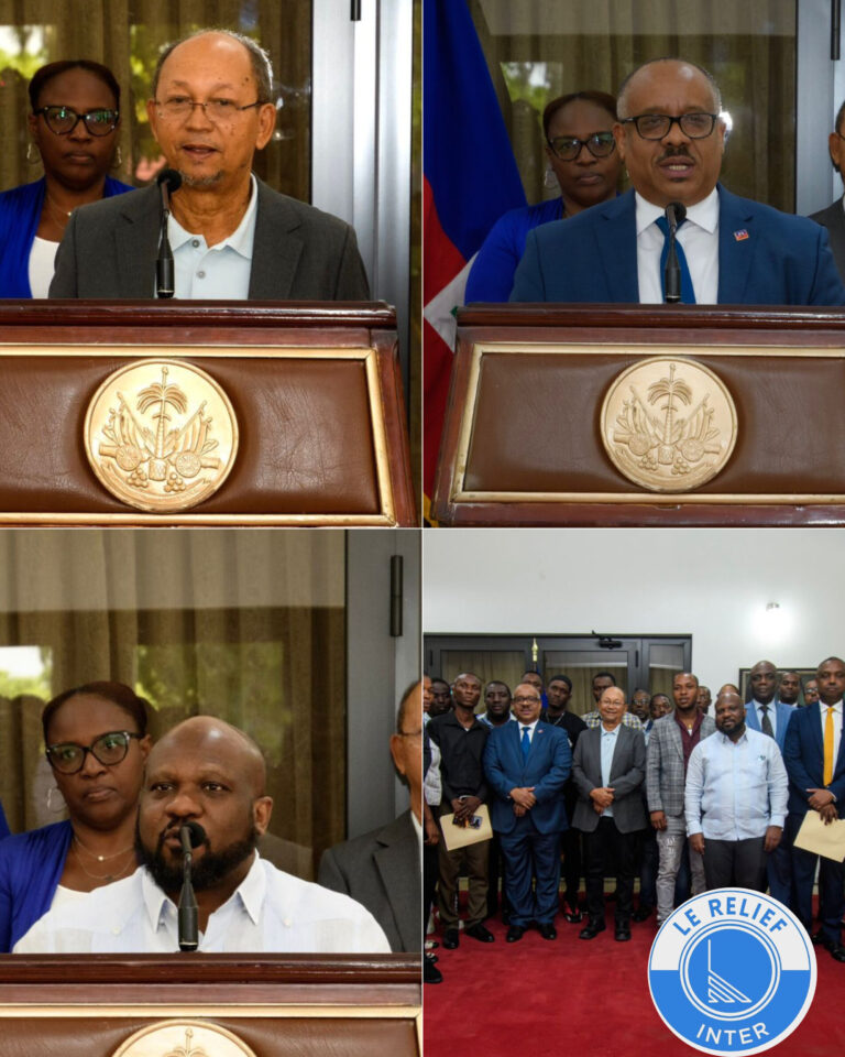 Le Conseil Présidentiel reçoit le cahier de charges des déplacés internes