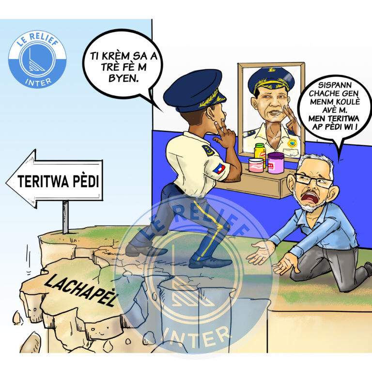 CARICATURE DE LA SEMAINE avec Le Relief