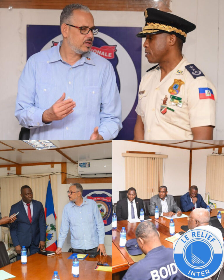 Visite du Premier ministre à la PNH : sécurité et efficacité administrative au cœur des échanges