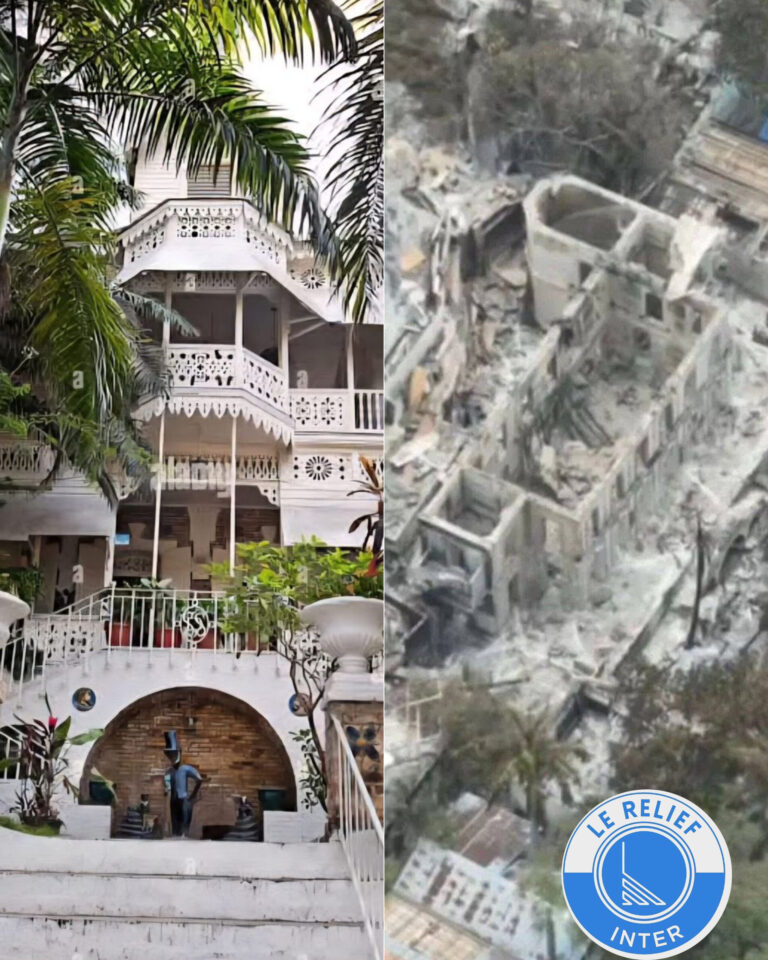 Oloffson en cendres, Haïti en deuil de mémoire et moi, dans la révolte!