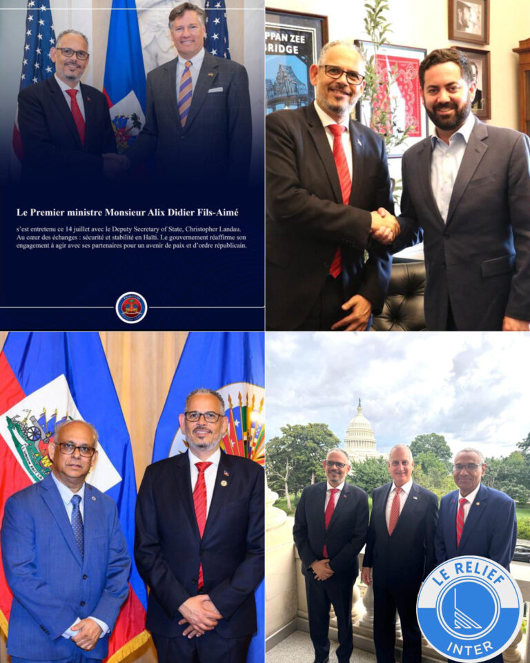 Mission diplomatique : Alix Didier Fils-Aimé enchaîne les rencontres aux États-Unis autour de la sécurité et des élections