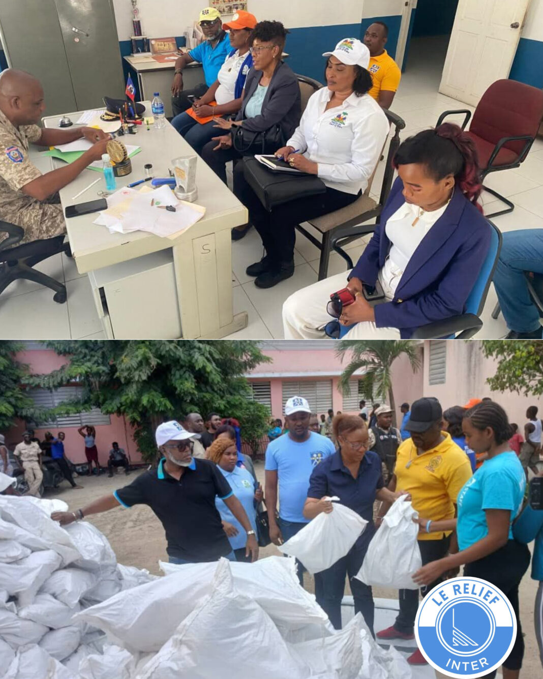 Centre-Haïti: Plus de 10 000 kits de survie distribués aux déplacés internes