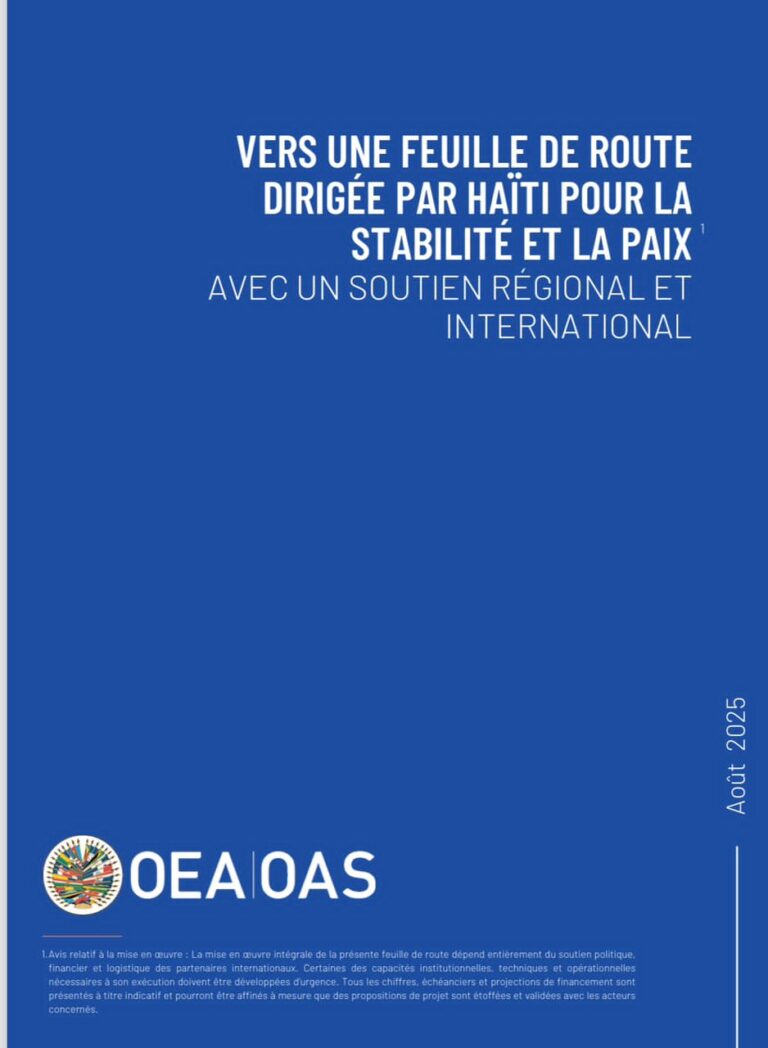 Présentation d’une feuille de route pour Haïti avec un budget revu de 2,6 milliards de dollars