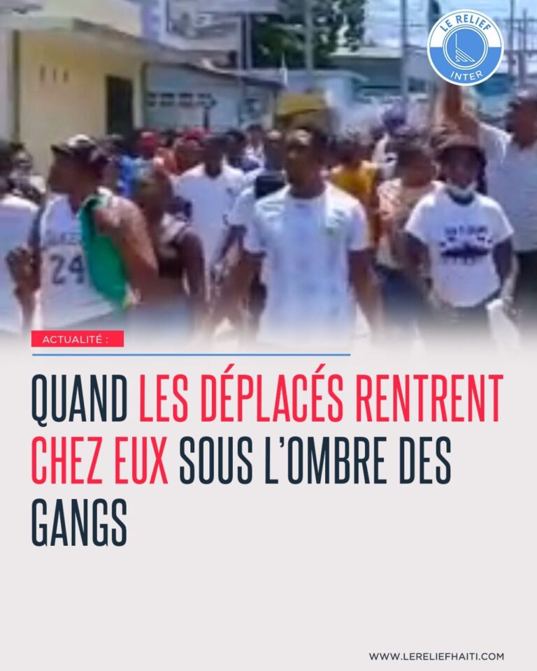 Quand les déplacés rentrent chez eux sous l’ombre des gangs