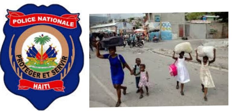 Haïti–Sécurité: La PNH exhorte les déplacés à se détourner de l’invitation de Barbecue