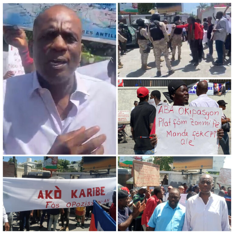 L’Accord Karibe réclame le départ du pouvoir actuel