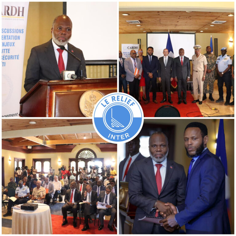 Haiti/Table Sectorielle sur la Sécurité : remise d&rsquo;un rapport aux autorités par le CARDH