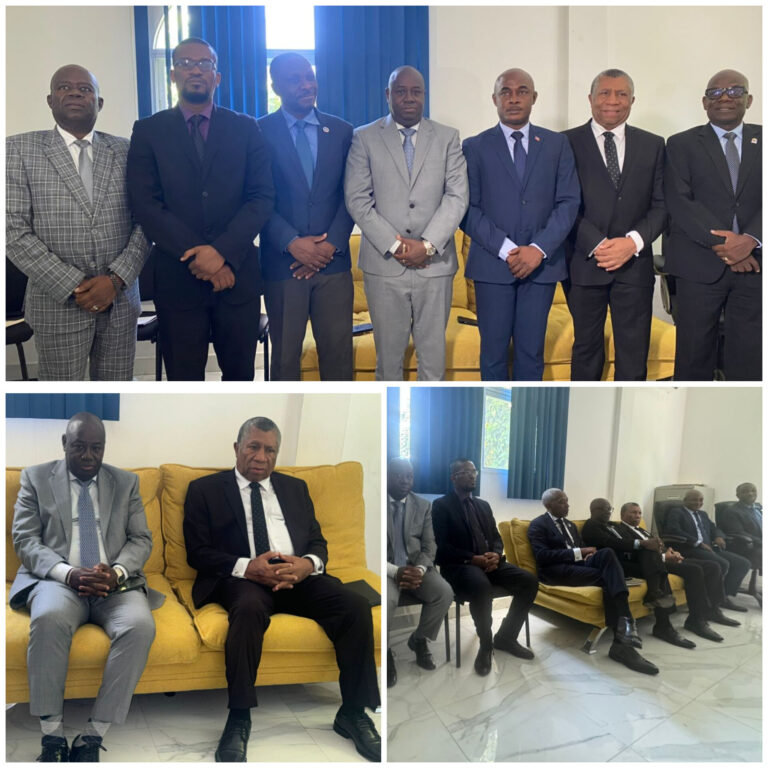 Visite du président du CSPJ au tribunal de première instance de Port-au-Prince : entre bilan et perspectives