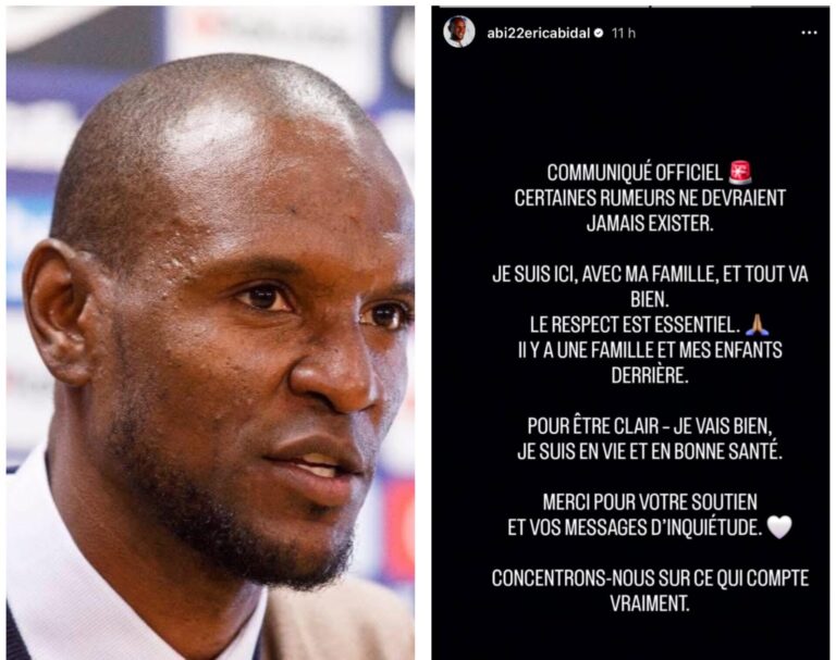 Éric Abidal dément fermement les rumeurs annonçant sa mort