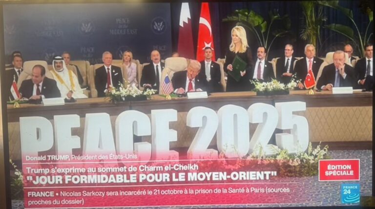 Israël – Hamas : Enfin, la paix au Moyen-Orient ?