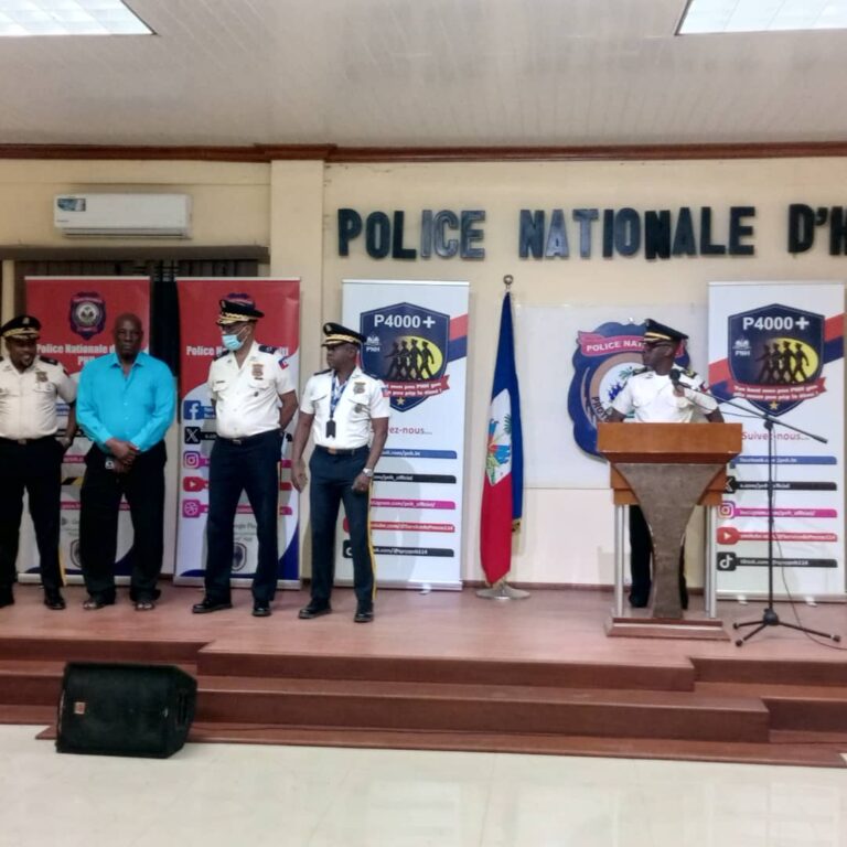 Réorganisation du service de communication de la PNH avec l’inspecteur général Frantz Leurrebourg à la tête de la DICOP