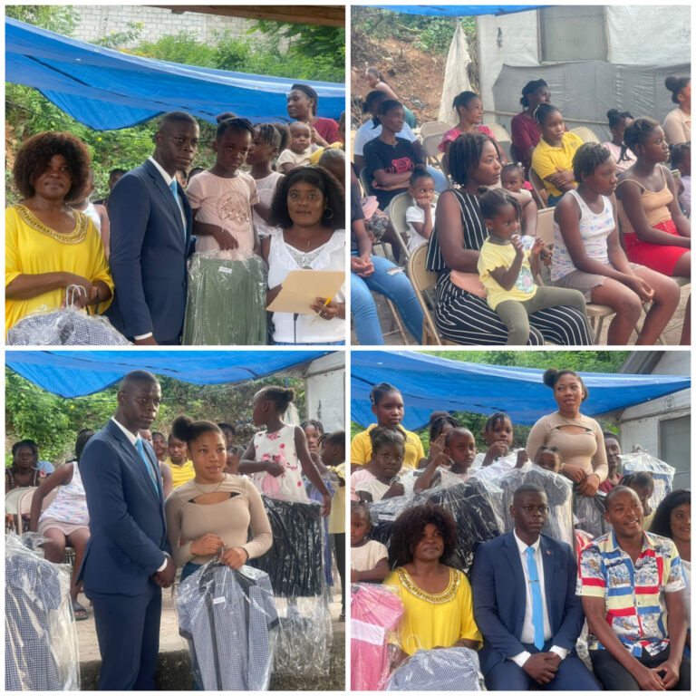 Le jeune Woodjery Dupré renouvelle son engagement à supporter l&rsquo;éducation des jeunes