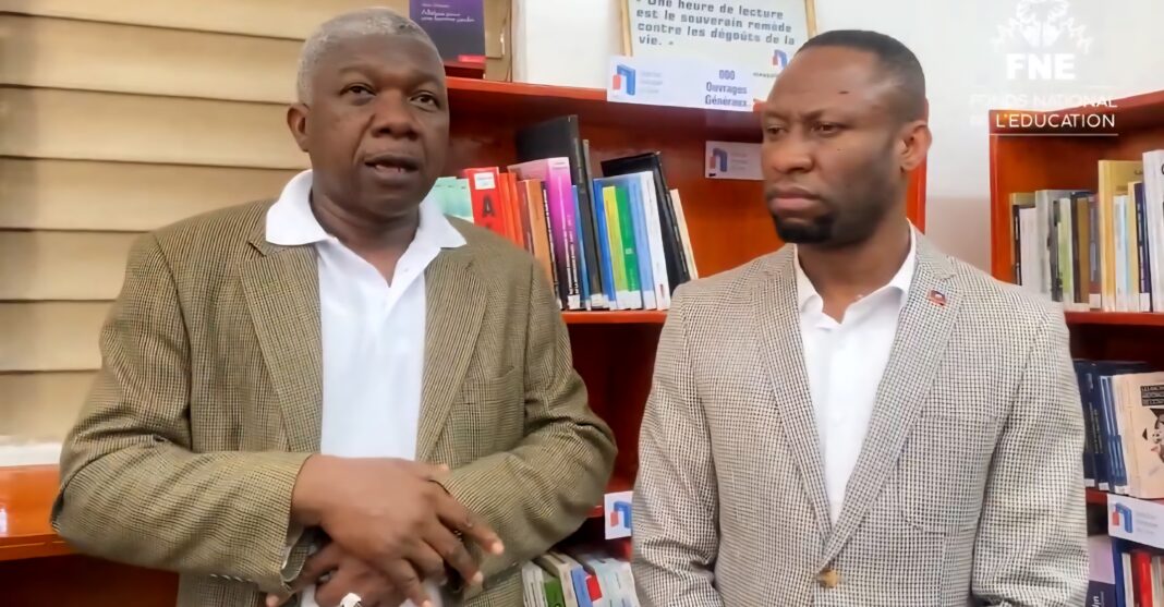 Le FNE renforce la Médiathèque Jacques Stephen Alexis avec un don de 230 livres