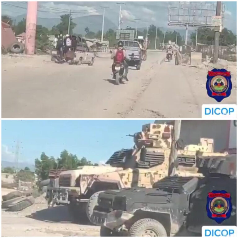 Haïti–Sécurité: La PNH reprend le contrôle du pont de Tabarre et rétablit la circulation à Carrefour Marassa