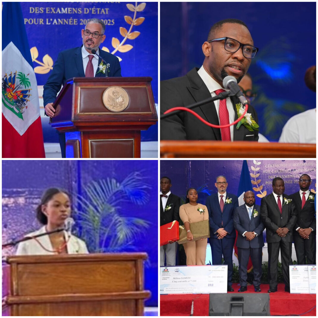 Les lauréats nationaux des examens d’État honorés, une célébration de l’intelligence