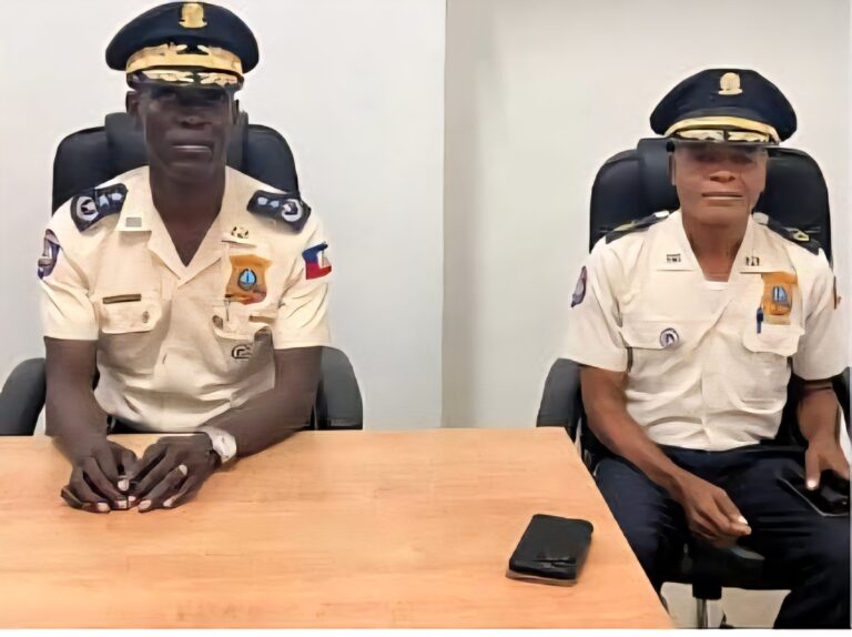 Le Commandant en Chef de la PNH en mission dans le Sud-Est