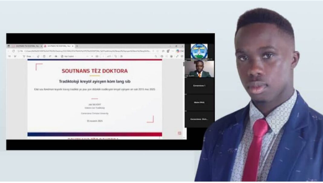 Haïti–Éducation: Le professeur Job Silvert soutient une thèse en créole haïtien, le MENFP salue son audace