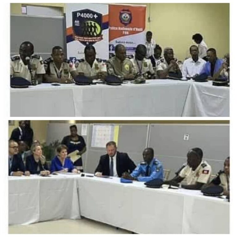 Haïti–Sécurité: La PNH et ses partenaires internationaux affinent leur stratégie de modernisation