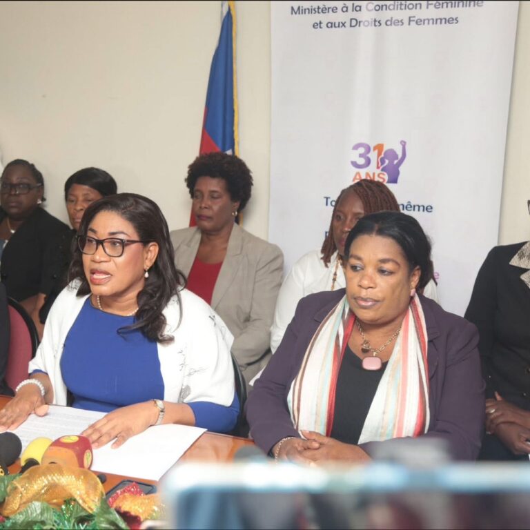 États généraux des Cayes : un plan national pour lever les obstacles à la participation politique des femmes en Haïti