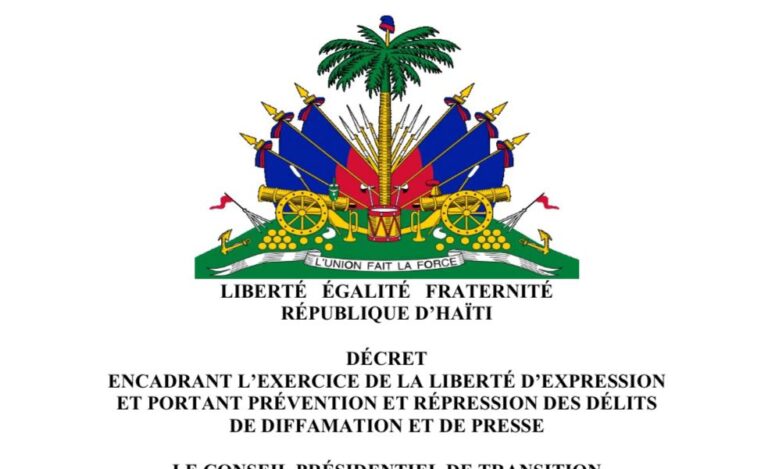 Haïti: SOS Journalistes alerte sur une tentative de bâillonnement de la presse