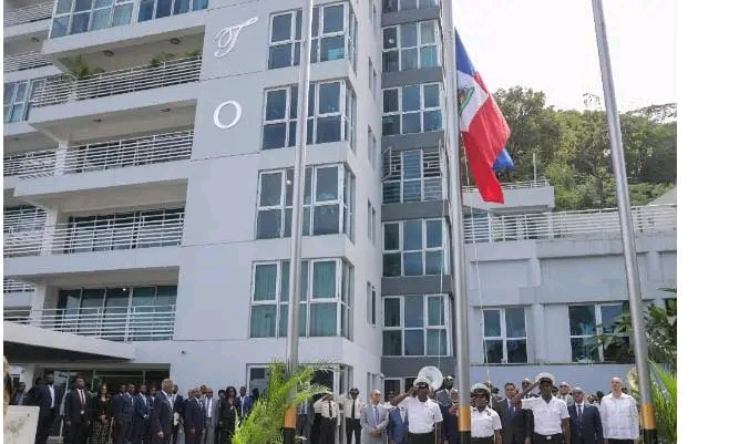 Inauguration des nouveaux locaux du Ministère des Affaires Etrangères et des Cultes à Pétion-Ville