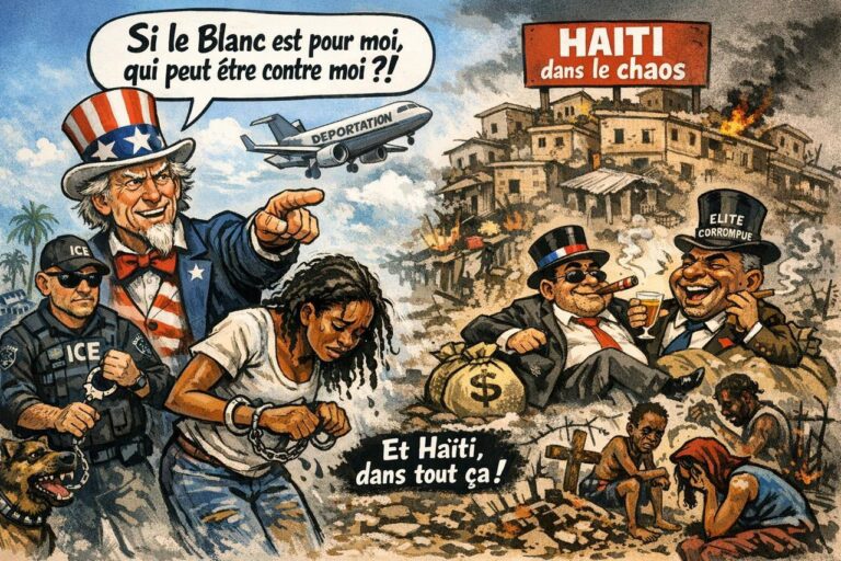Si le Blanc est pour moi, qui peut être contre moi ?Et Haïti, dans tout ça!