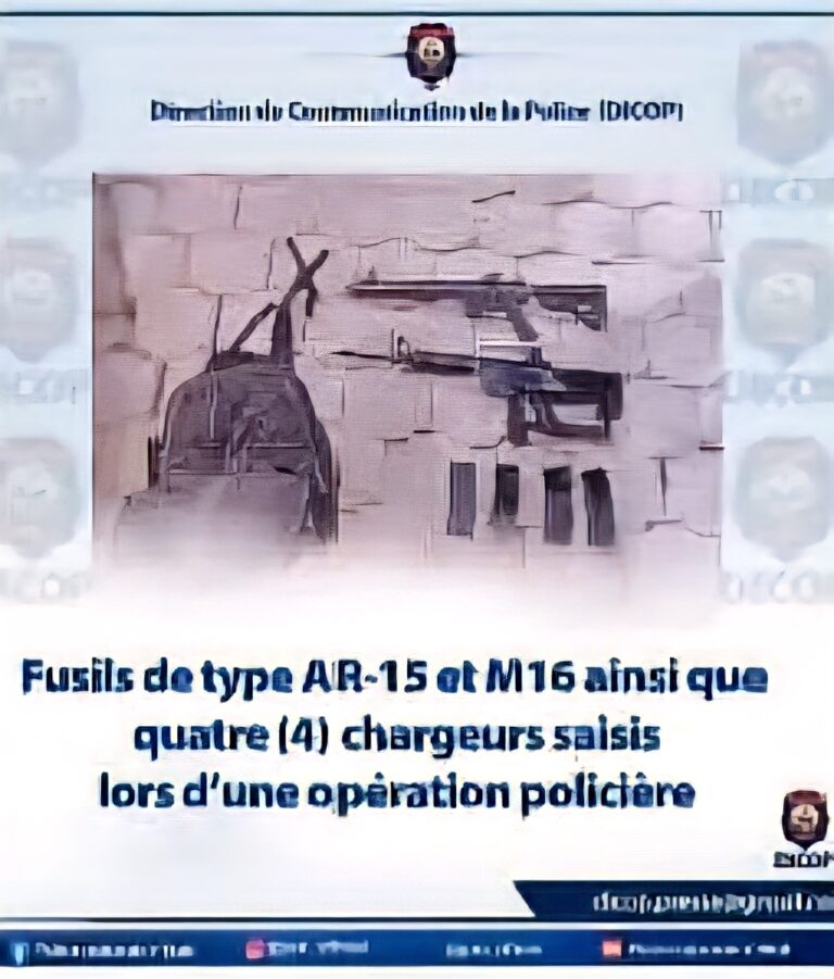 Haïti-Huit individus armés neutralisés lors d’une opération de nettoyage au Marché Salomon