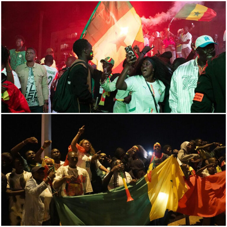 Dakar en liesse après le sacre continental des Lions de la Teranga