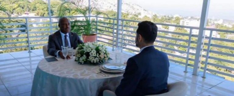 Le Chancelier haïtien reçoit l’Ambassadeur du Mexique