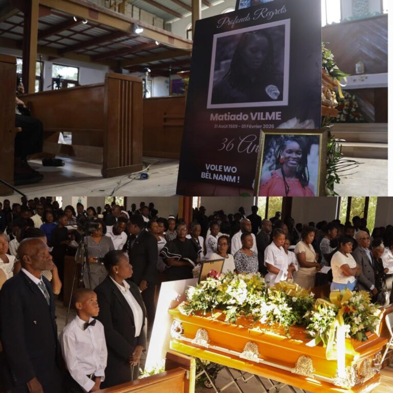 Les funérailles de la journaliste Matiado Vilmé à Pétion-Ville : un hommage poignant à une voix du journalisme haïtien disparue trop tôt
