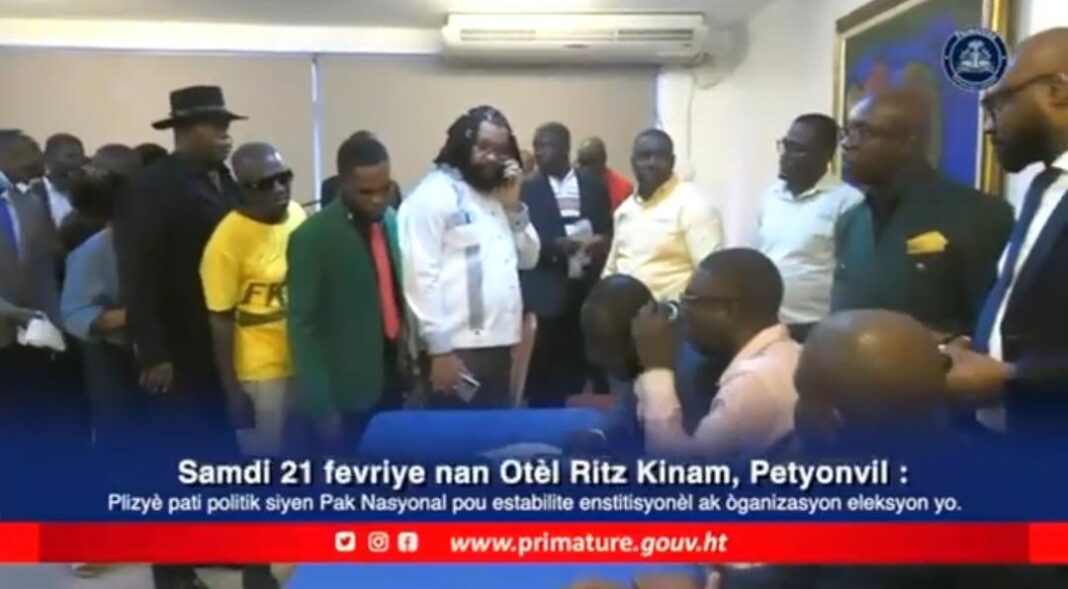 Pacte national pour la stabilité : un consensus politique pour légitimer le pouvoir