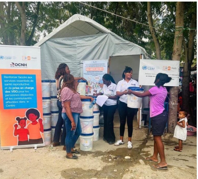 L’OCNH vole au secours des déplacés des communes de Lascahobas et de Mirebalais