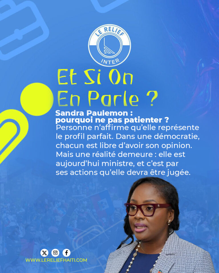 Sandra Paulemon : pourquoi ne pas patienter ?