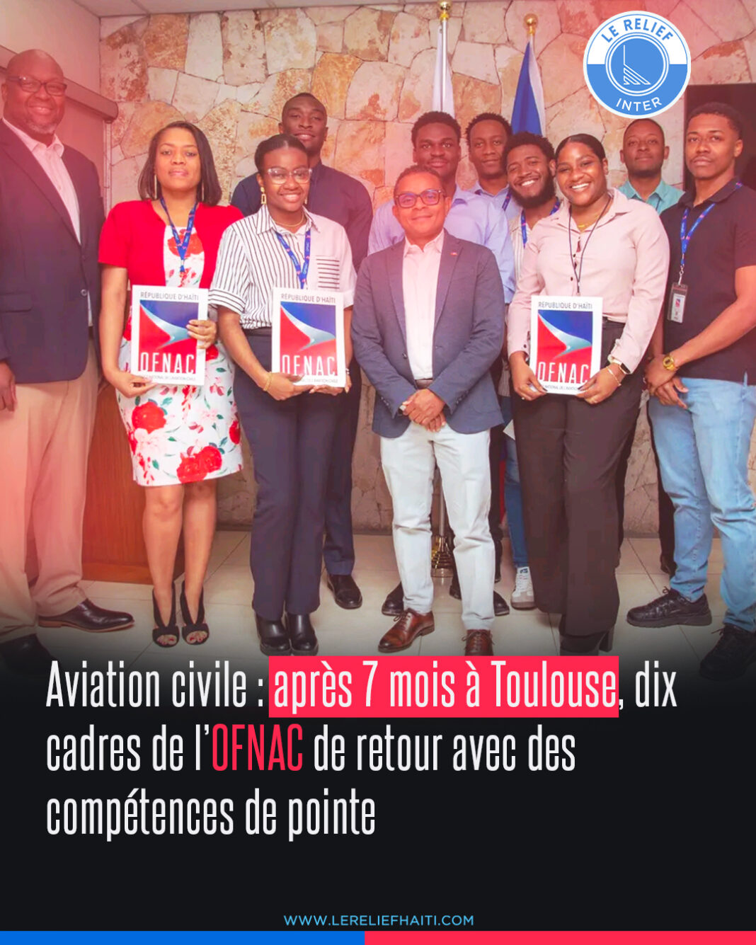 Aviation civile : après 7 mois à Toulouse, dix cadres de l’OFNAC de retour avec des compétences de pointe