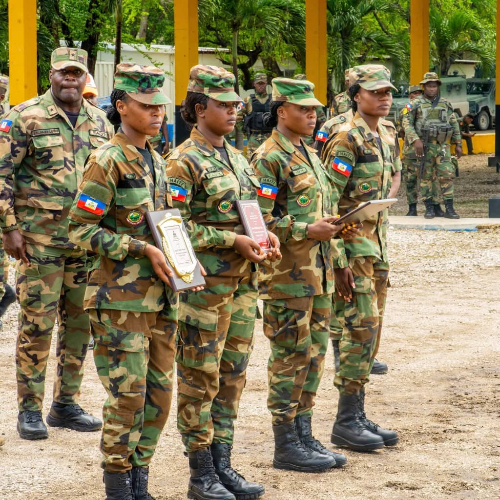 Haïti : 339 nouveaux soldats intègrent les Forces Armées d’Haïti